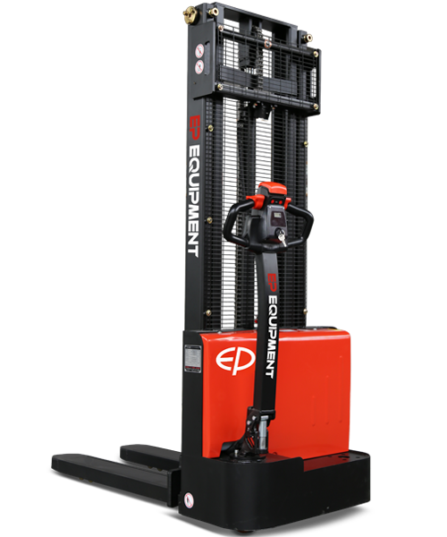 1200kg Powered Wrapover Stacker (2.5m Lift) - Li-ion